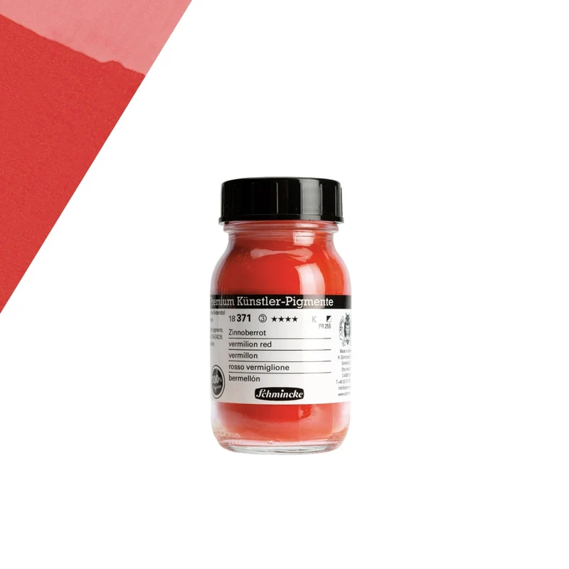 Schmincke | Pigmente Serie 18, reines Pigment in 100ml Flaschen