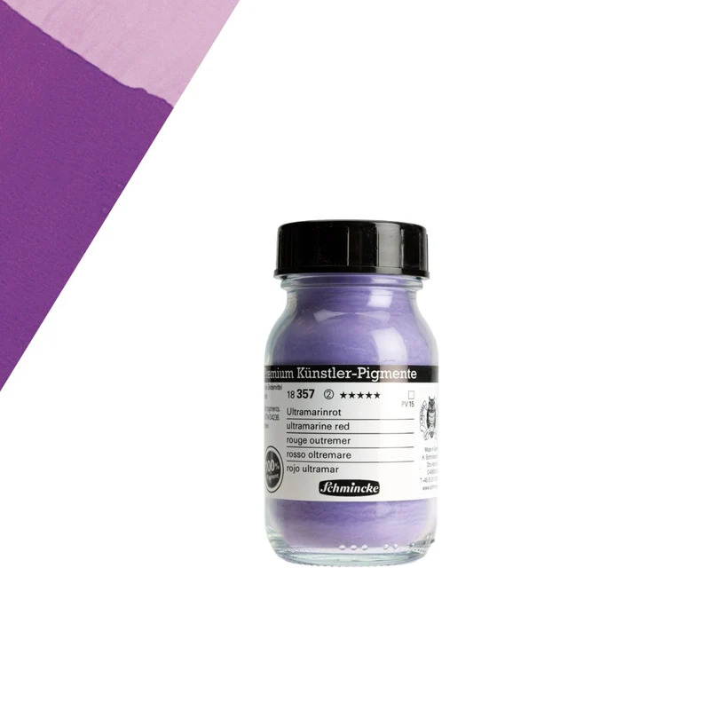 Schmincke | Pigmente Serie 18, reines Pigment in 100ml Flaschen