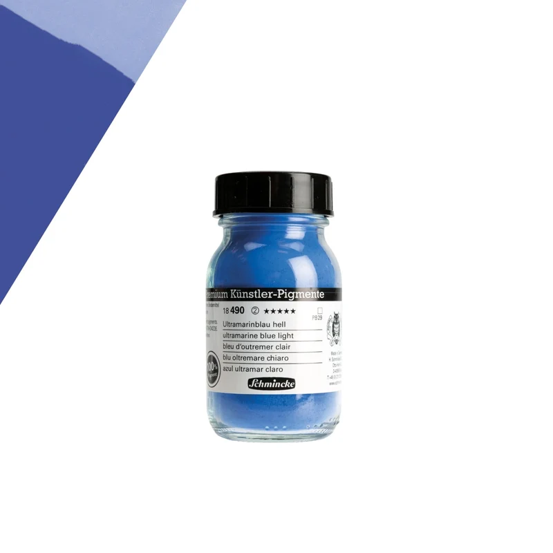 Schmincke | Pigmente Serie 18, reines Pigment in 100ml Flaschen
