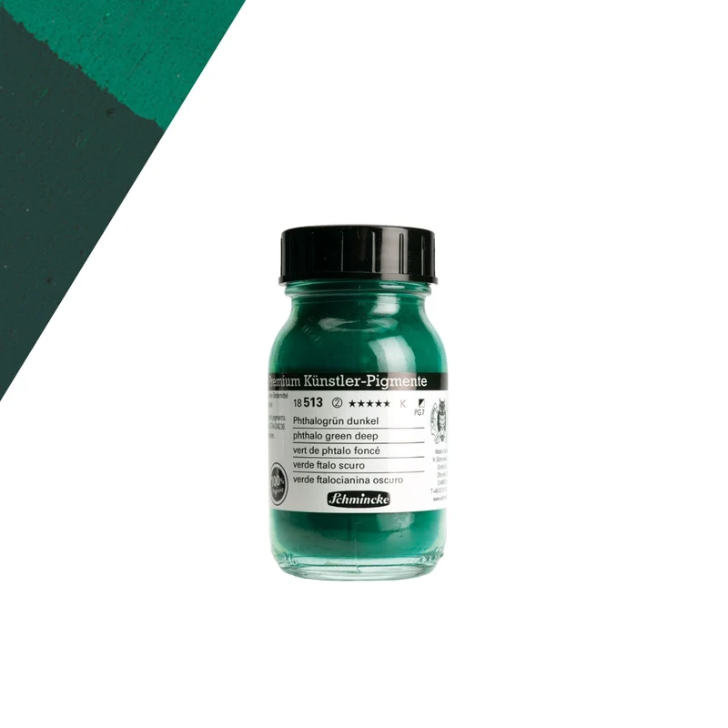 Schmincke | Pigmente Serie 18, reines Pigment in 100ml Flaschen