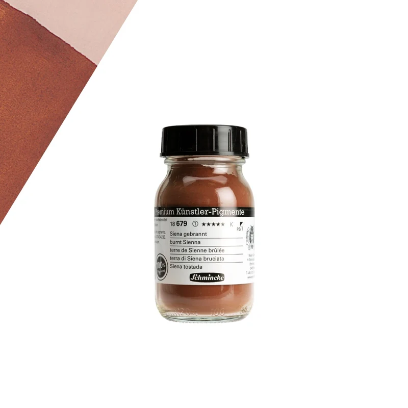 Schmincke | Pigmente Serie 18, reines Pigment in 100ml Flaschen