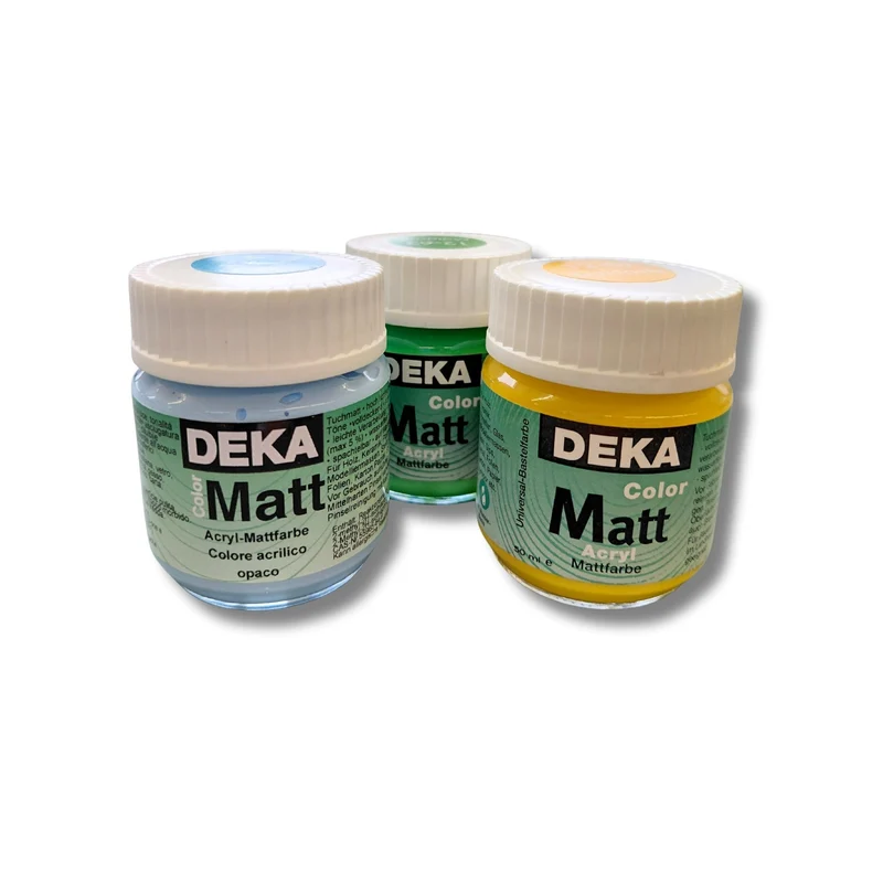Deka | Color Matt Acrylfarbe matt 50 ml, für vielseitige Kreativprojekte