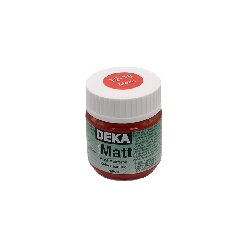Deka | Color Matt Acrylfarbe matt 50 ml, für vielseitige Kreativprojekte