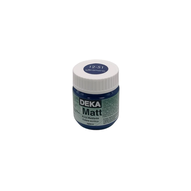 Deka | Color Matt Acrylfarbe matt 50 ml, für vielseitige Kreativprojekte