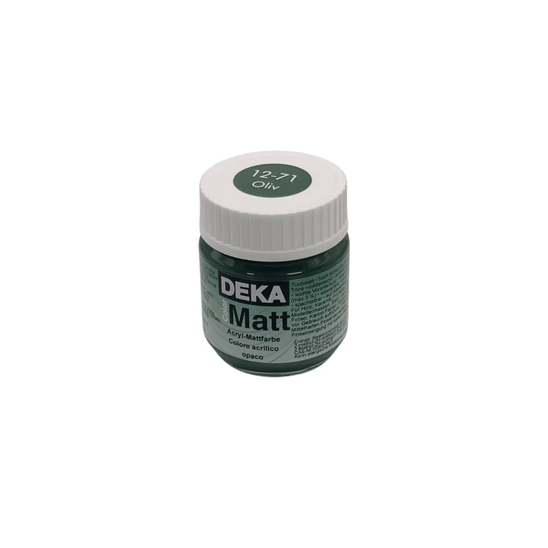 Deka | Color Matt Acrylfarbe matt 50 ml, für vielseitige Kreativprojekte