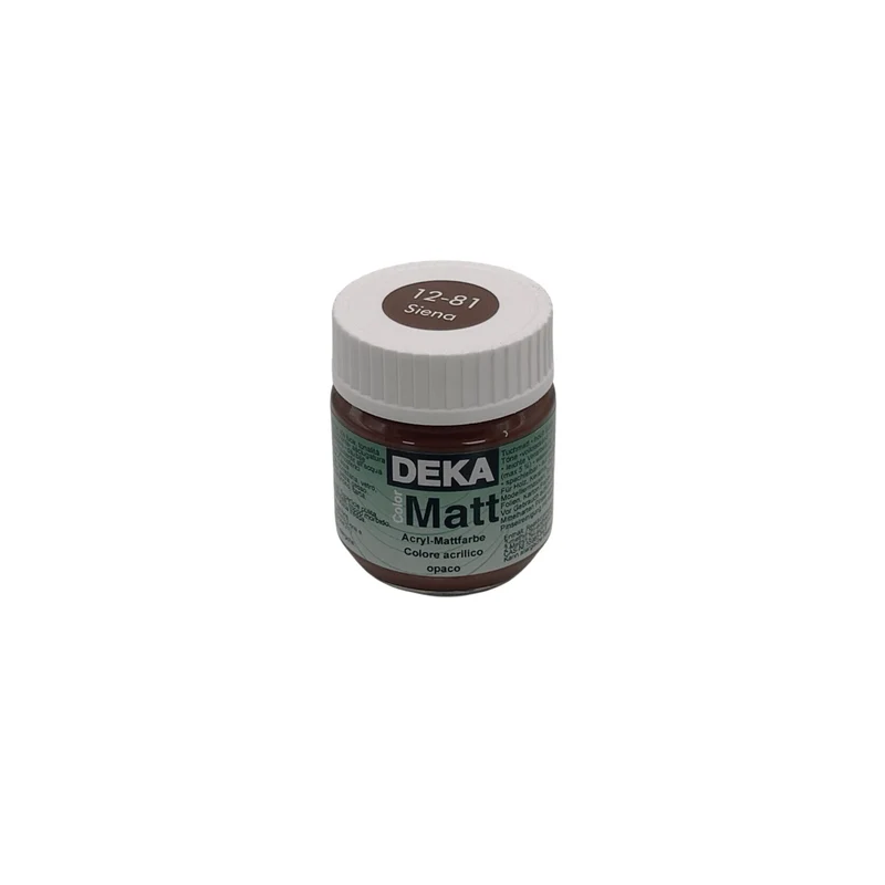 Deka | Color Matt Acrylfarbe matt 50 ml, für vielseitige Kreativprojekte