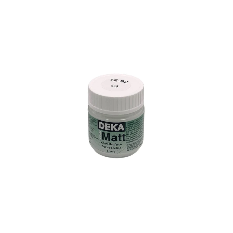 Deka | Color Matt Acrylfarbe matt 50 ml, für vielseitige Kreativprojekte