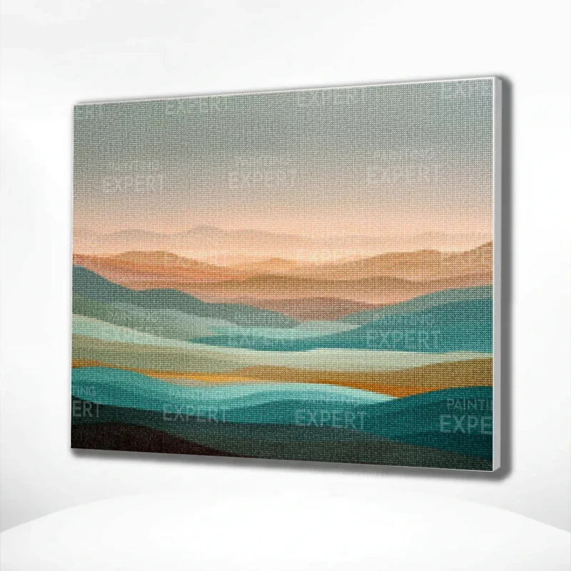 Diamond Painting Abstrakte Landschaft