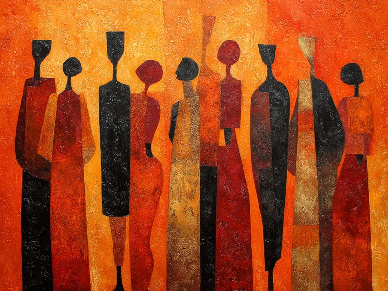 Diamond Painting Afrika