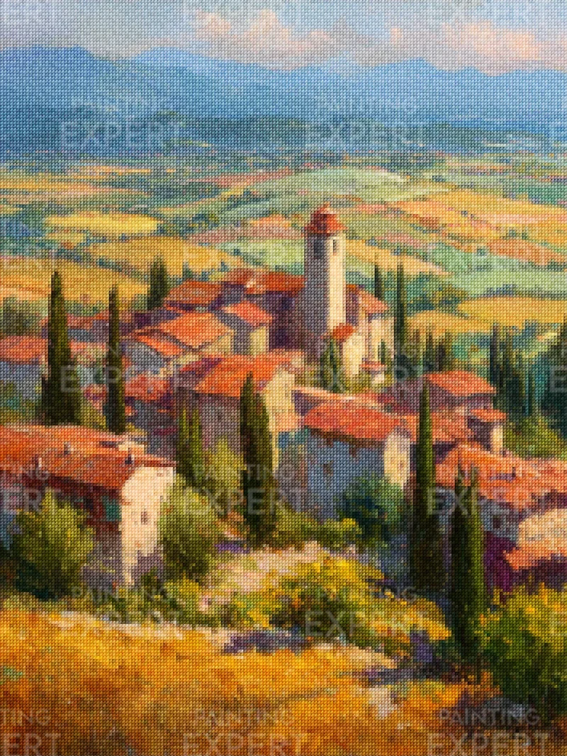 Diamond Painting Toskana