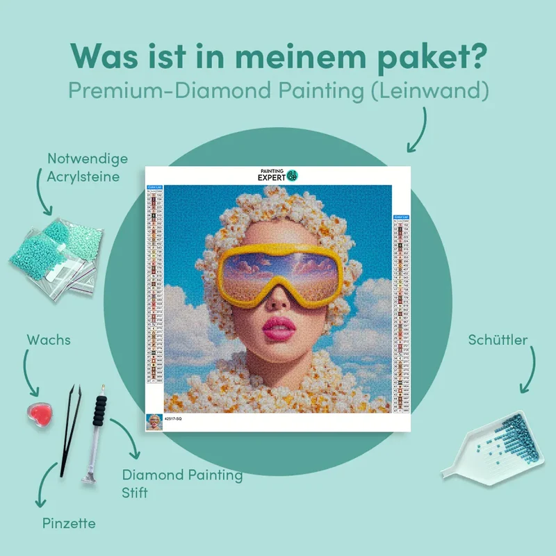 Diamond Painting Süß und salzig