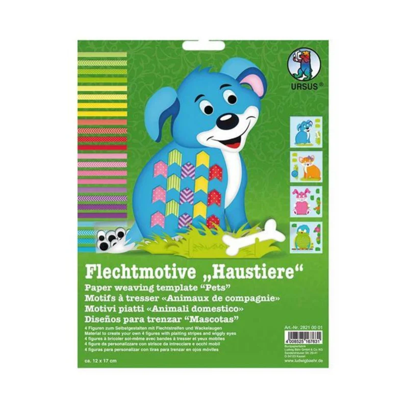 Flechtmotive Haustiere
