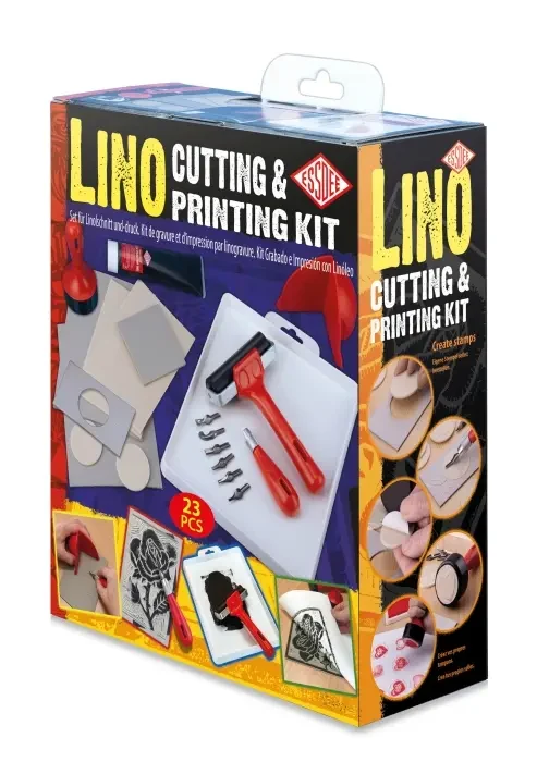 ESSDEE Linoldruck-Set #L5PKR (22-teilig)