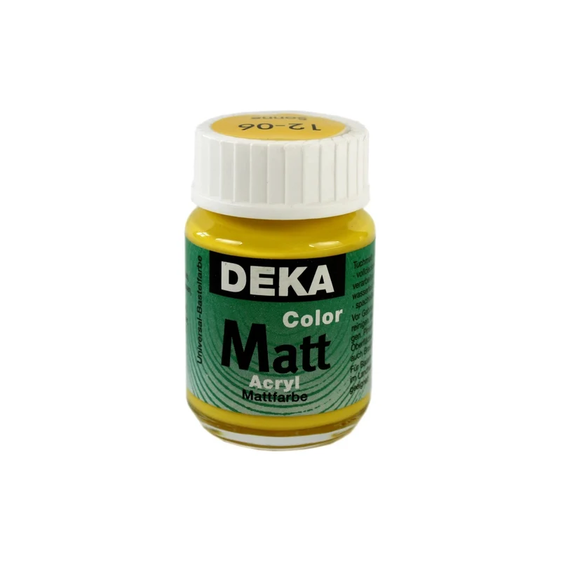 Deka | Color Matt Acrylfarbe matt 25 ml, für vielseitige Kreativprojekte