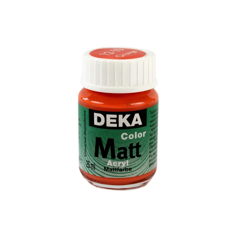 Deka | Color Matt Acrylfarbe matt 25 ml, für vielseitige Kreativprojekte