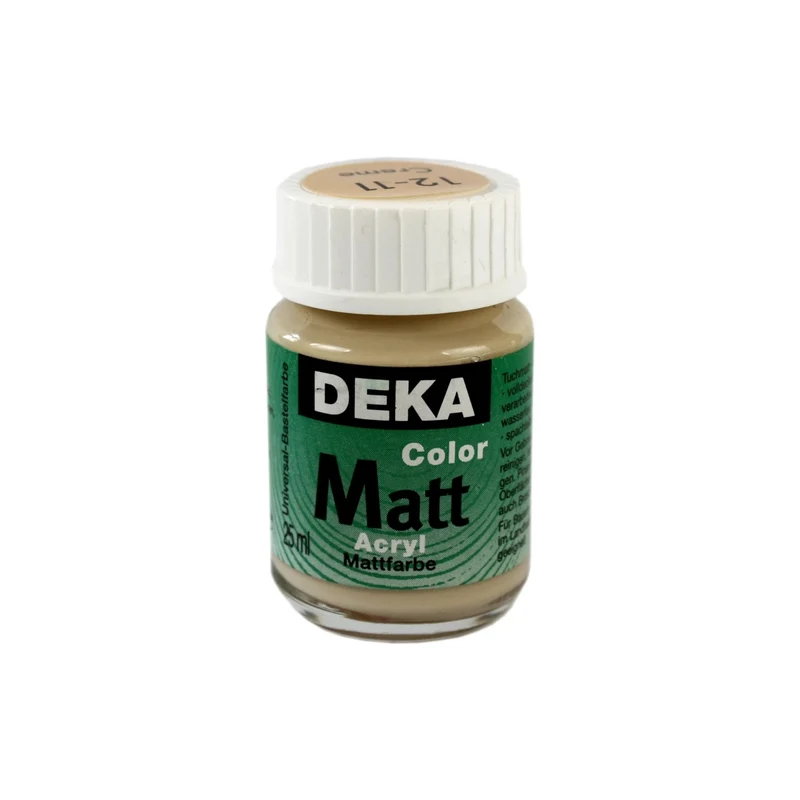 Deka | Color Matt Acrylfarbe matt 25 ml, für vielseitige Kreativprojekte