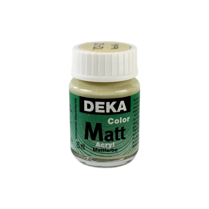 Deka | Color Matt Acrylfarbe matt 25 ml, für vielseitige Kreativprojekte