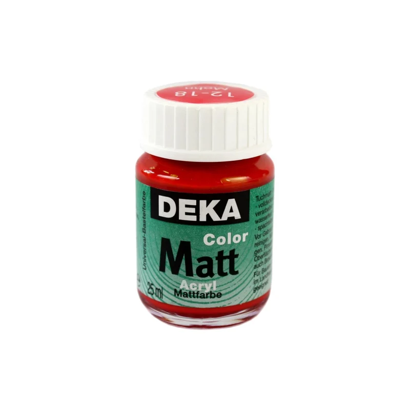 Deka | Color Matt Acrylfarbe matt 25 ml, für vielseitige Kreativprojekte