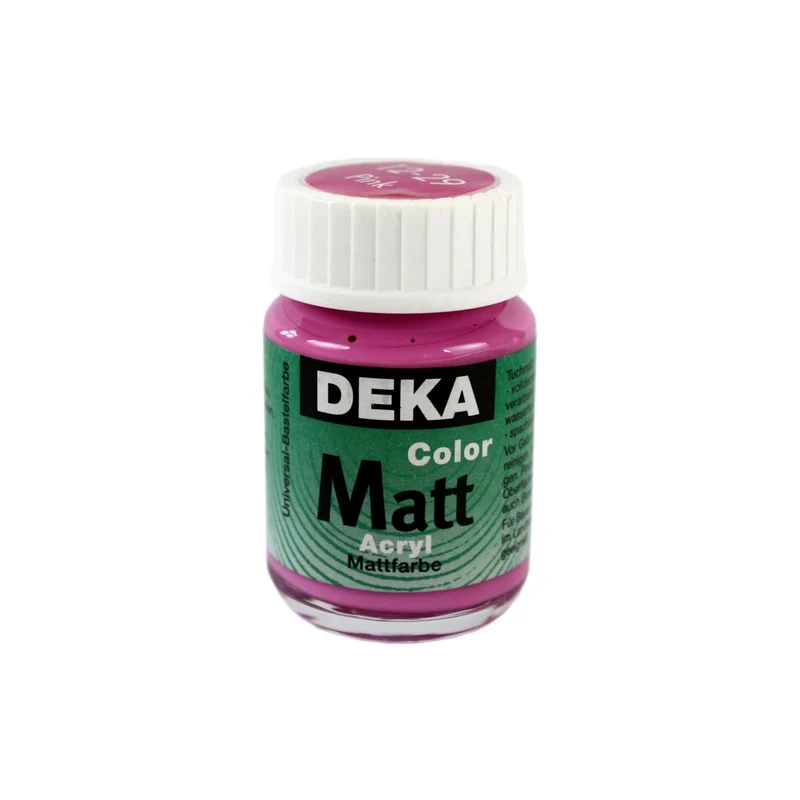 Deka | Color Matt Acrylfarbe matt 25 ml, für vielseitige Kreativprojekte