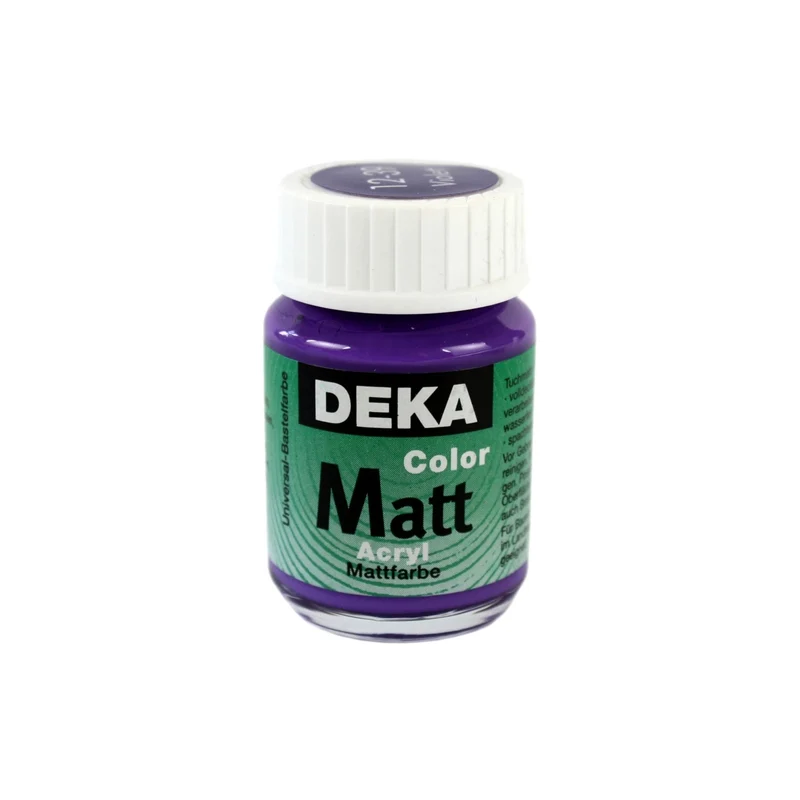Deka | Color Matt Acrylfarbe matt 25 ml, für vielseitige Kreativprojekte