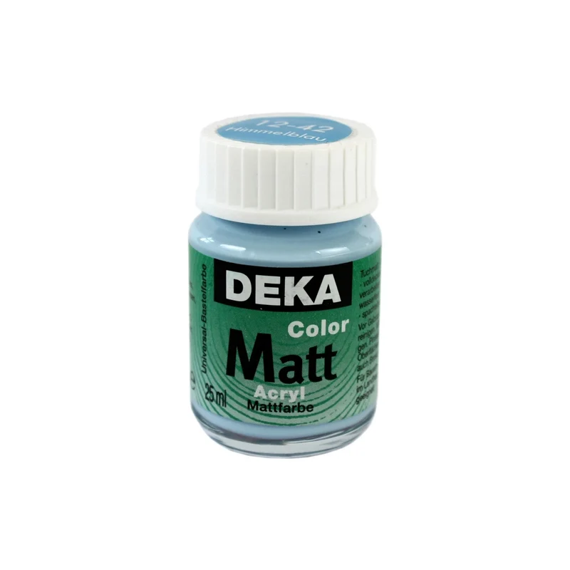 Deka | Color Matt Acrylfarbe matt 25 ml, für vielseitige Kreativprojekte