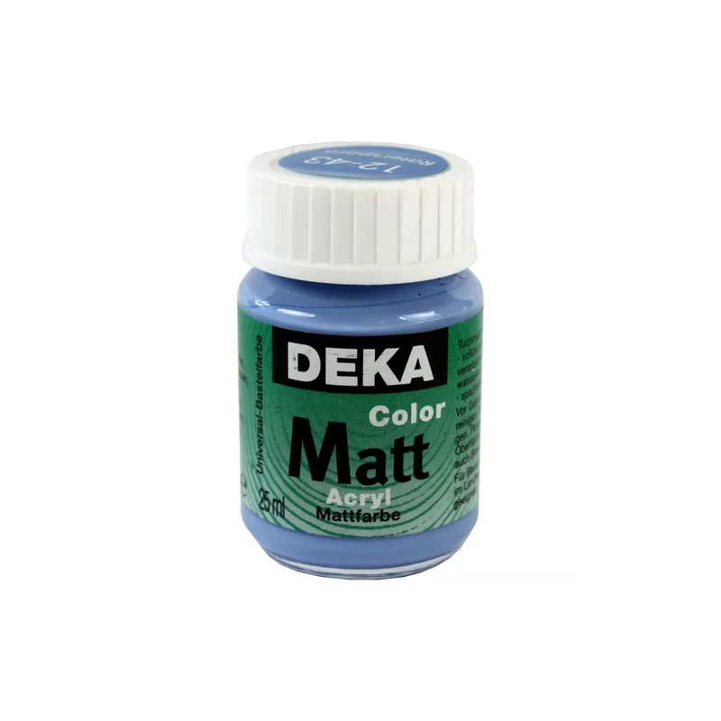 Deka | Color Matt Acrylfarbe matt 25 ml, für vielseitige Kreativprojekte