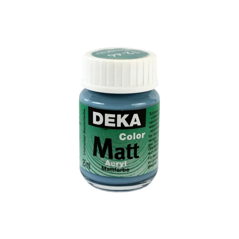 Deka | Color Matt Acrylfarbe matt 25 ml, für vielseitige Kreativprojekte