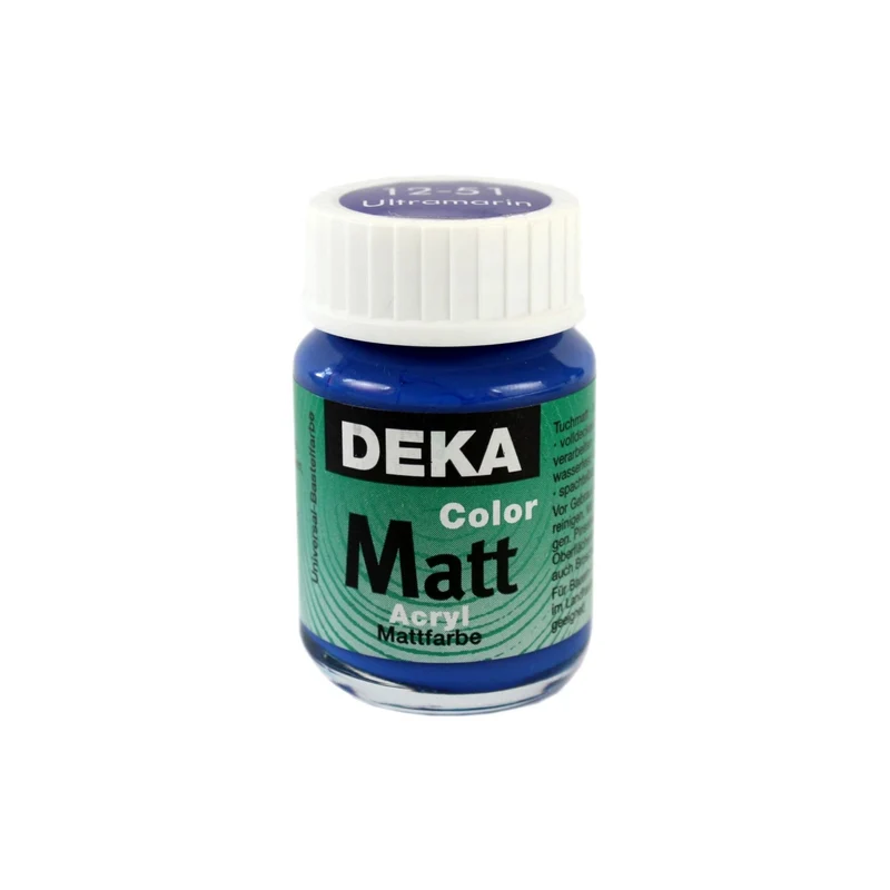 Deka | Color Matt Acrylfarbe matt 25 ml, für vielseitige Kreativprojekte