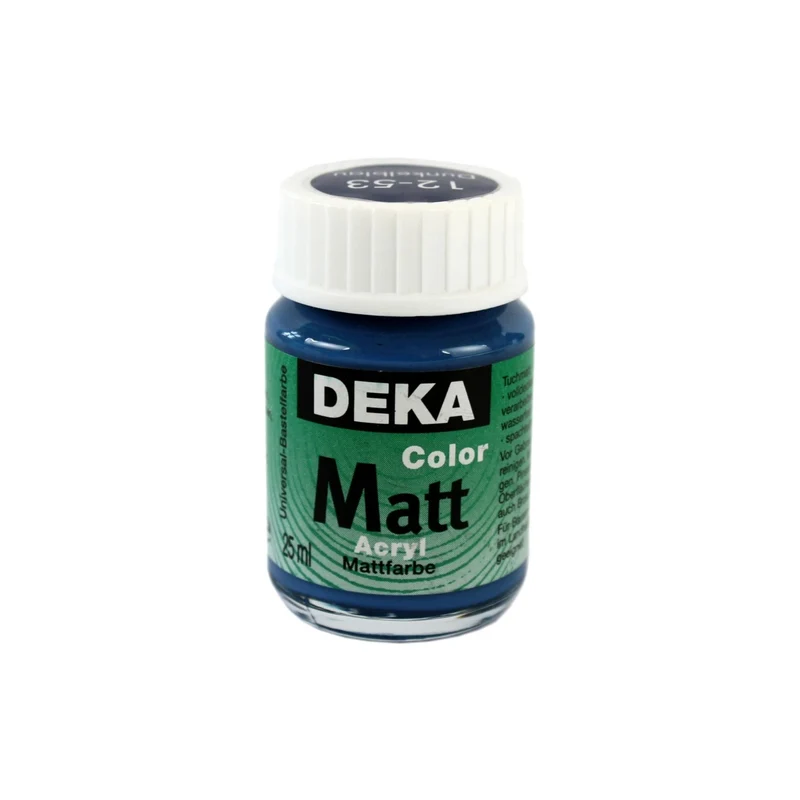 Deka | Color Matt Acrylfarbe matt 25 ml, für vielseitige Kreativprojekte