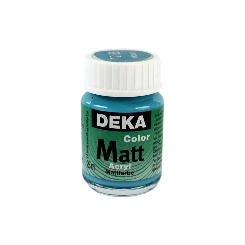 Deka | Color Matt Acrylfarbe matt 25 ml, für vielseitige Kreativprojekte