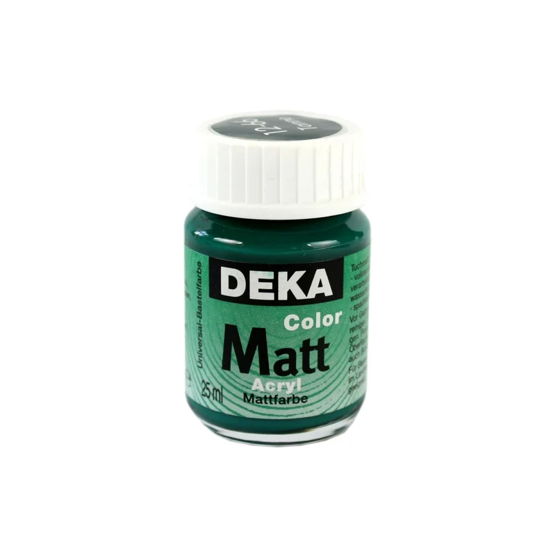 Deka | Color Matt Acrylfarbe matt 25 ml, für vielseitige Kreativprojekte