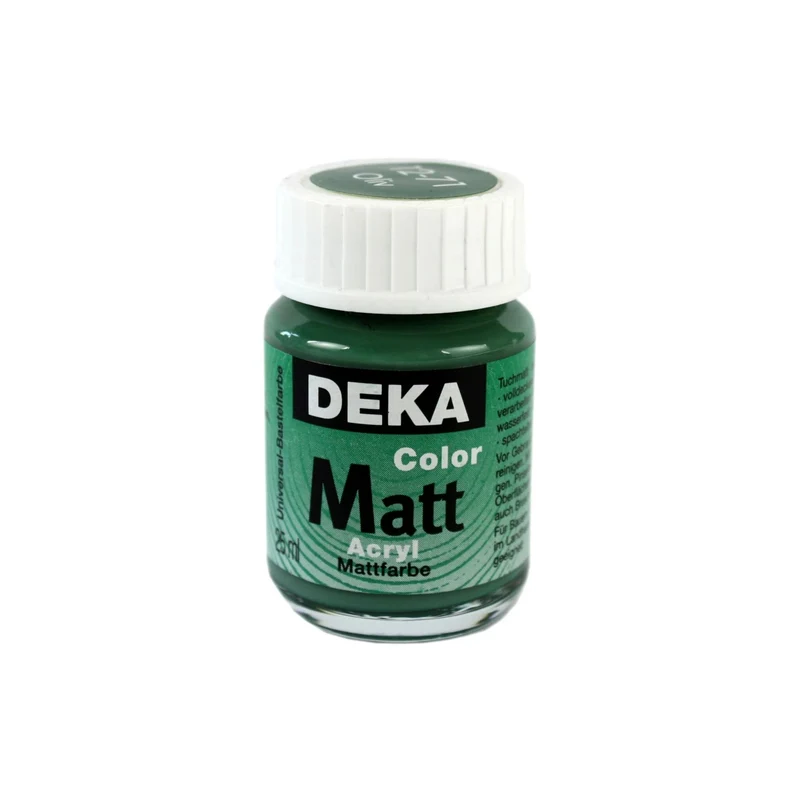 Deka | Color Matt Acrylfarbe matt 25 ml, für vielseitige Kreativprojekte