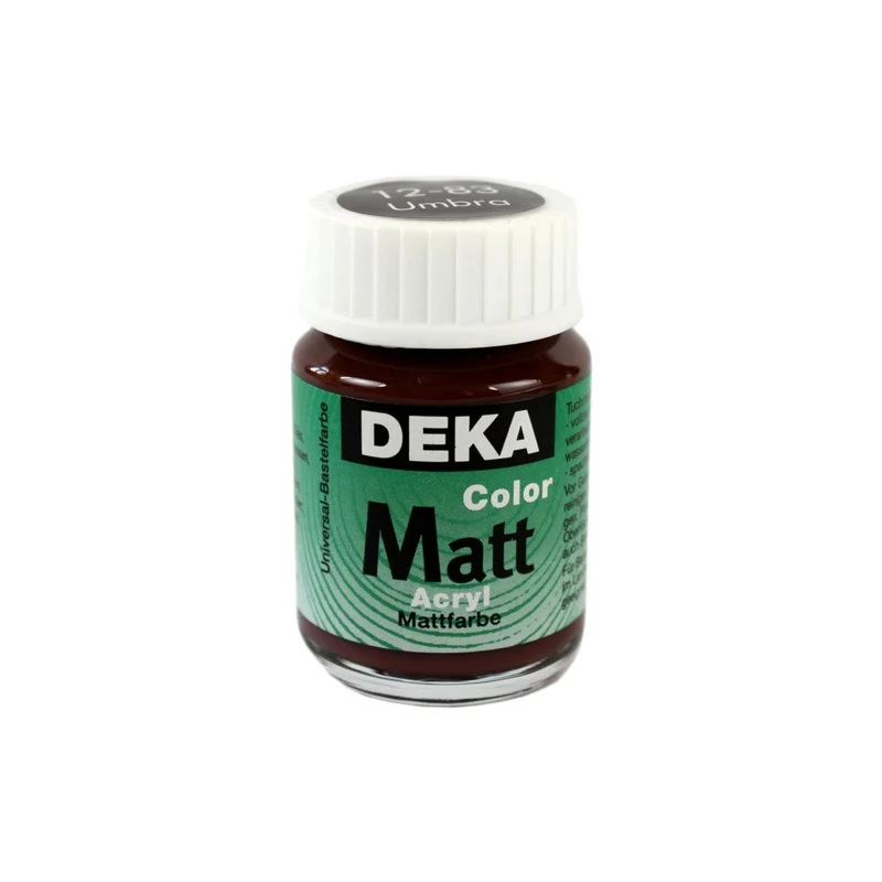 Deka | Color Matt Acrylfarbe matt 25 ml, für vielseitige Kreativprojekte
