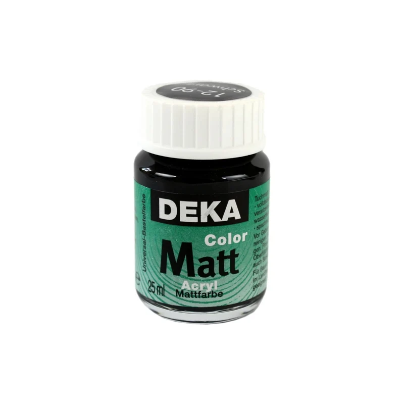 Deka | Color Matt Acrylfarbe matt 25 ml, für vielseitige Kreativprojekte
