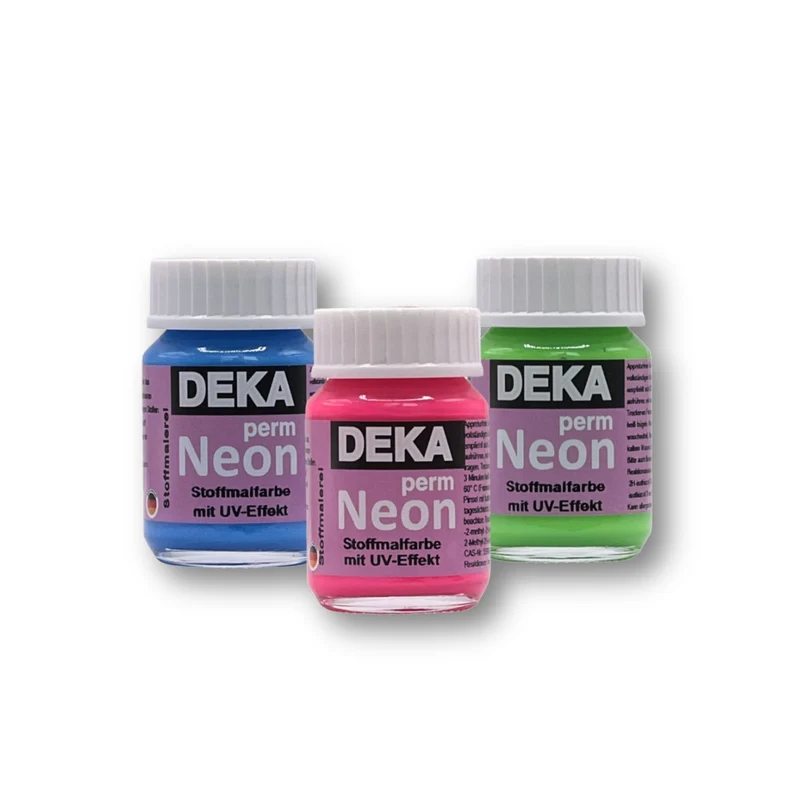 Deka | PermNeon 25ml leuchtende Farben für Baumwollstoffe