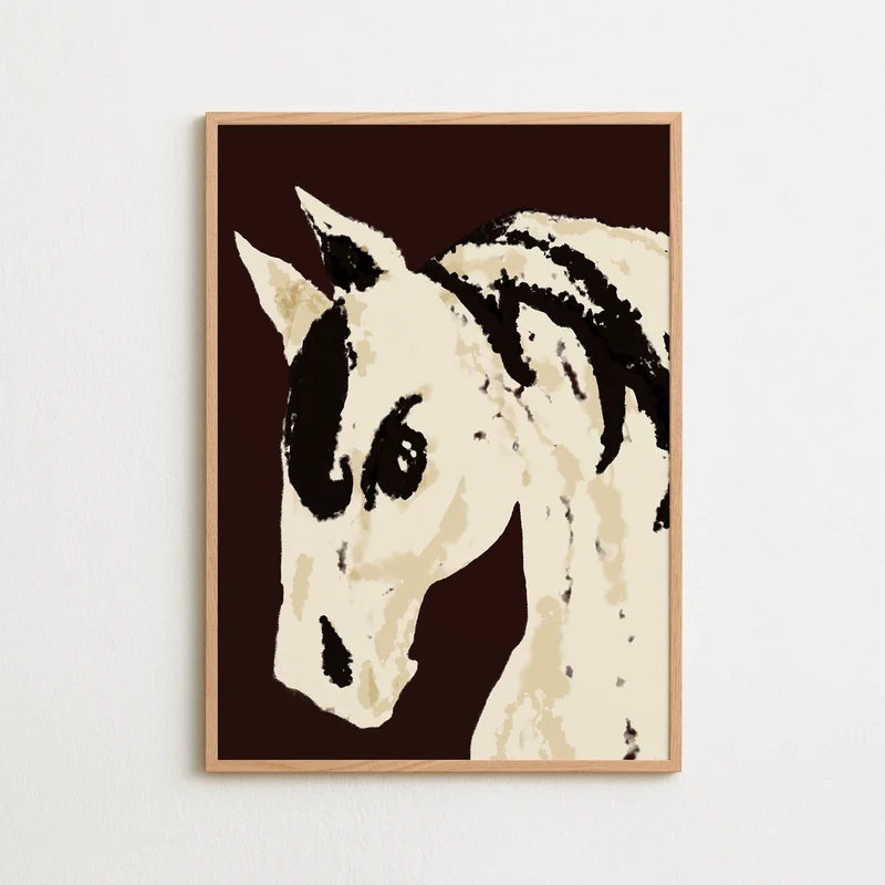 Pony Portrait - Espresso