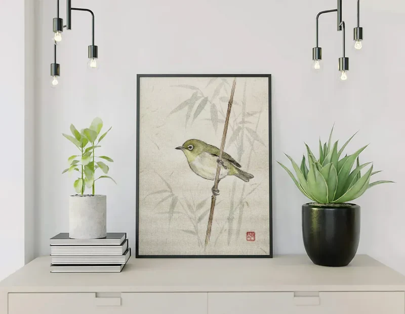 Diamond Painting Tim und Struppi am Weidenfluss Japan