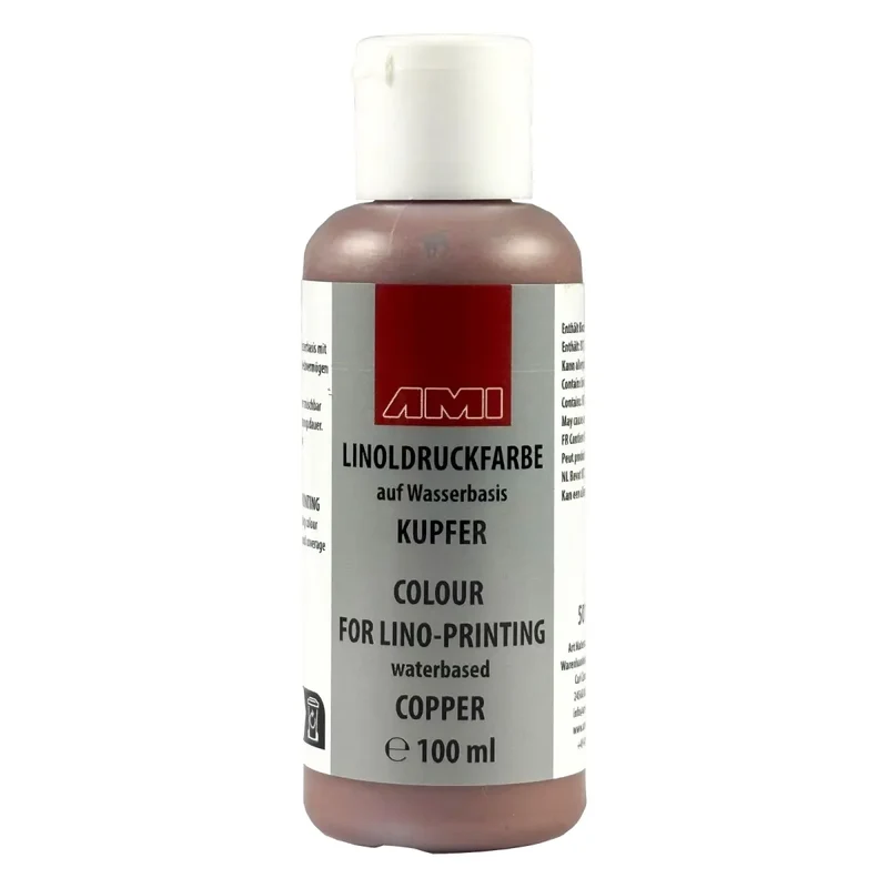AMI Linoldruckfarbe (100ml) - kupfer