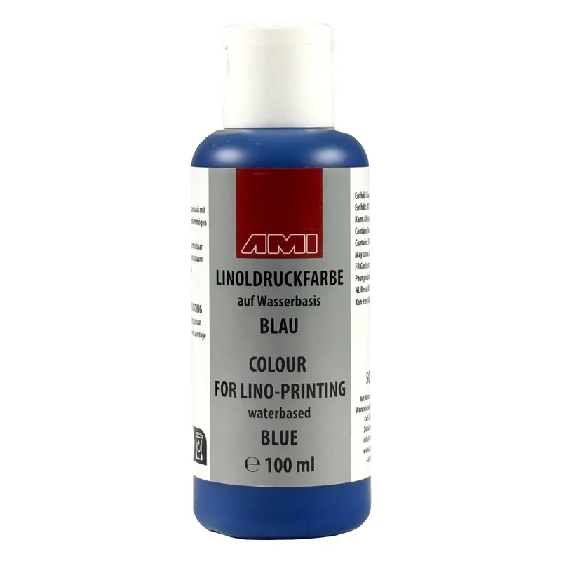 AMI Linoldruckfarbe (100ml) - blau