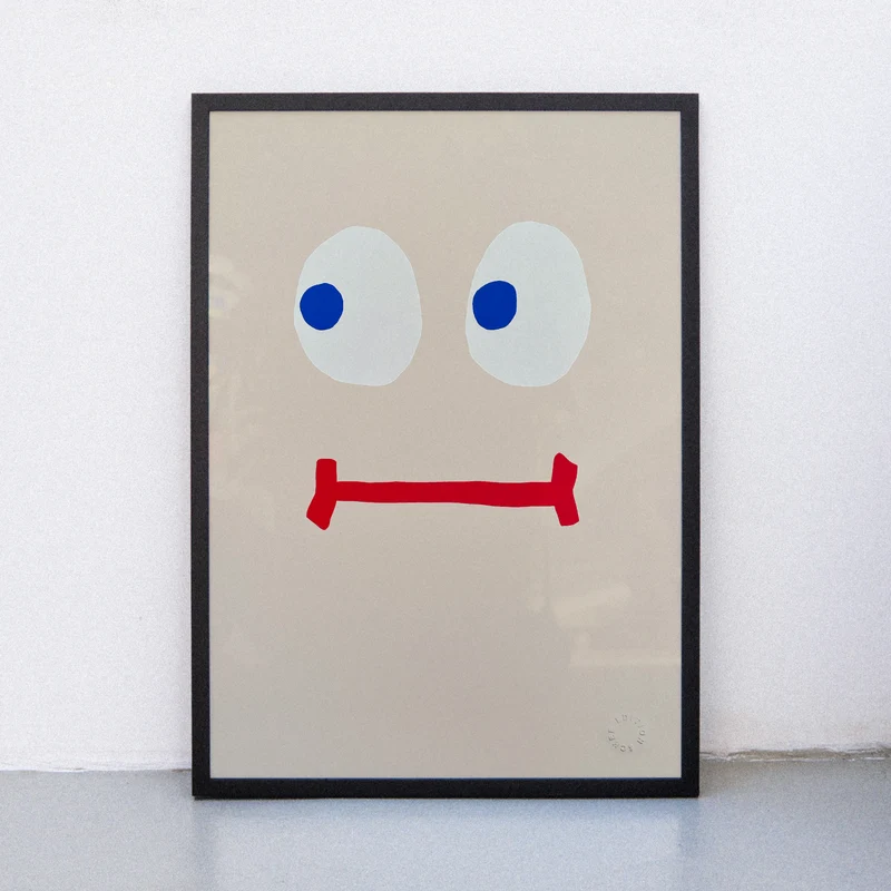 Face (A2) | Edition SCHEE | Siebdruck