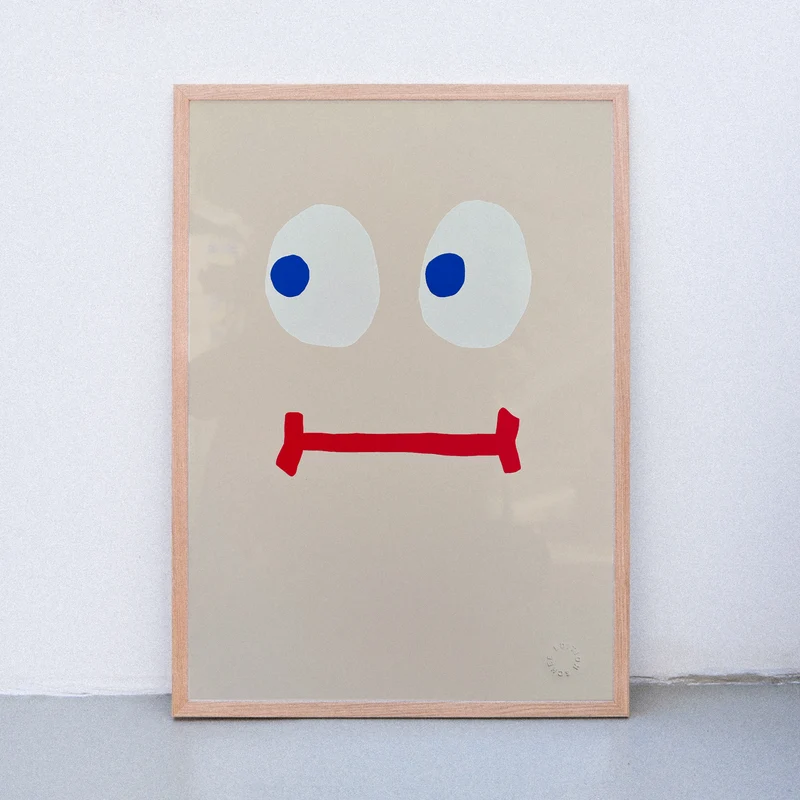Face (A2) | Edition SCHEE | Siebdruck