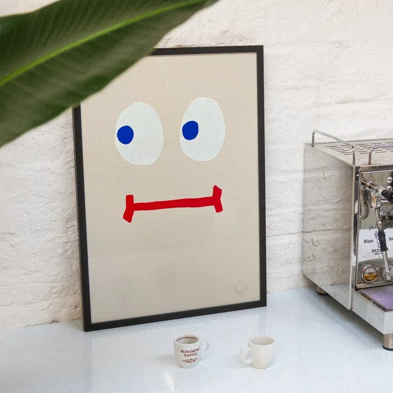 Face (A2) | Edition SCHEE | Siebdruck