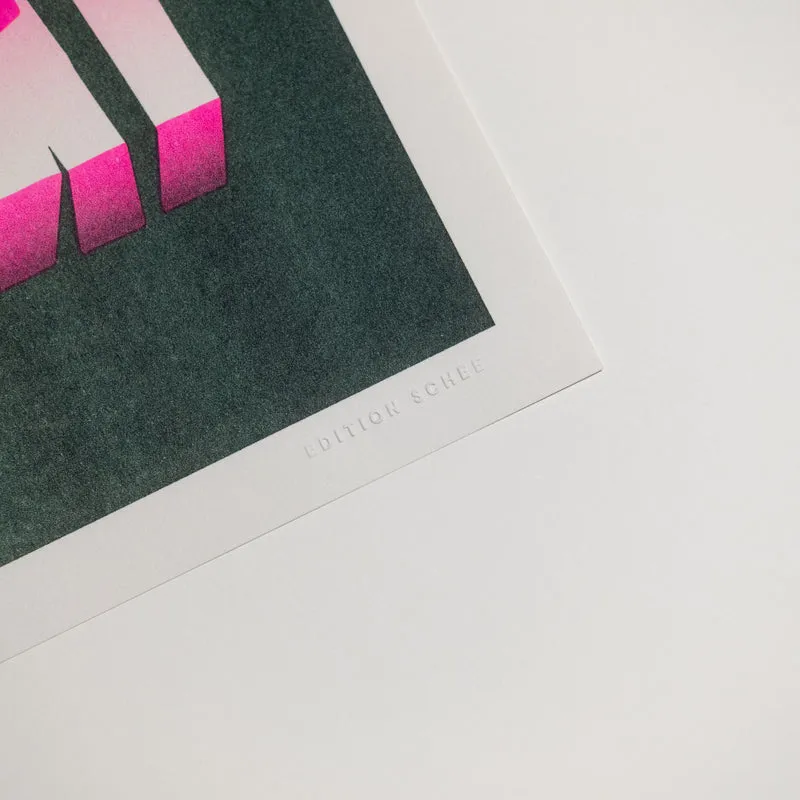 Krawall und Remmidemmi (DIN A3) | Edition SCHEE | Risographie