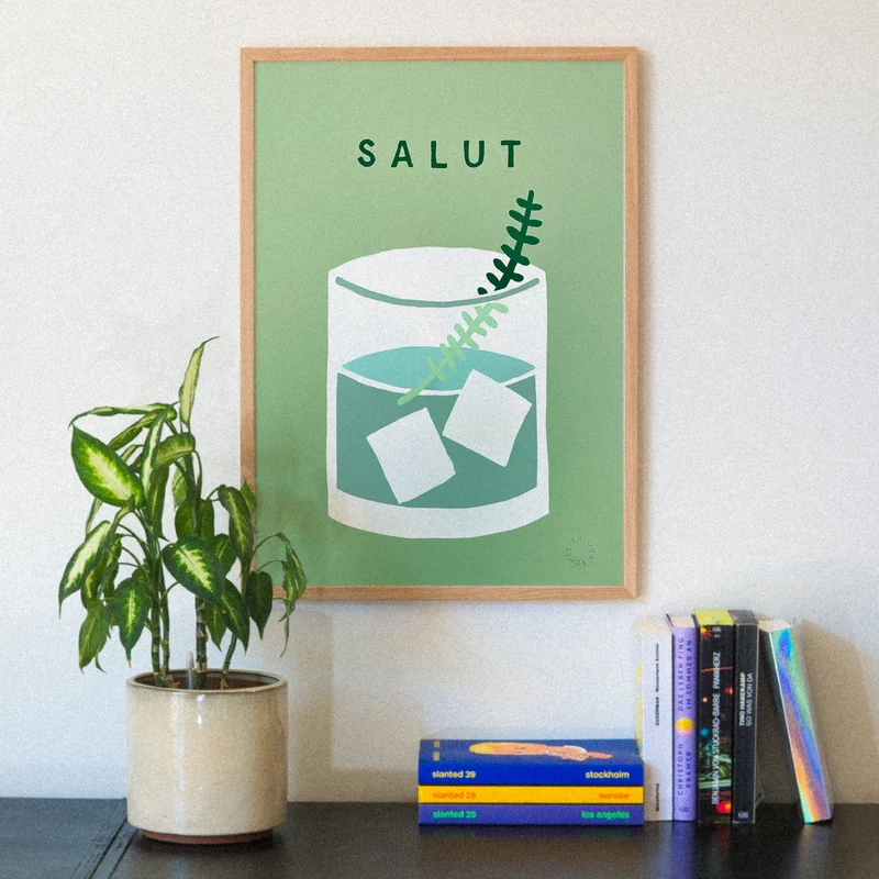 Salut (A2) | Edition SCHEE | Siebdruck