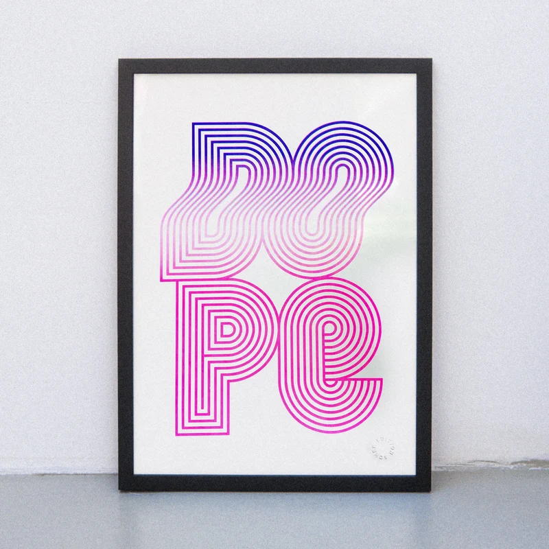 Dope (DIN A3) | Edition SCHEE | Risographie