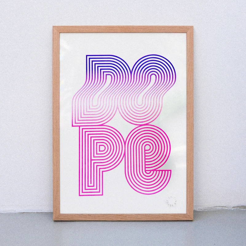 Dope (DIN A3) | Edition SCHEE | Risographie