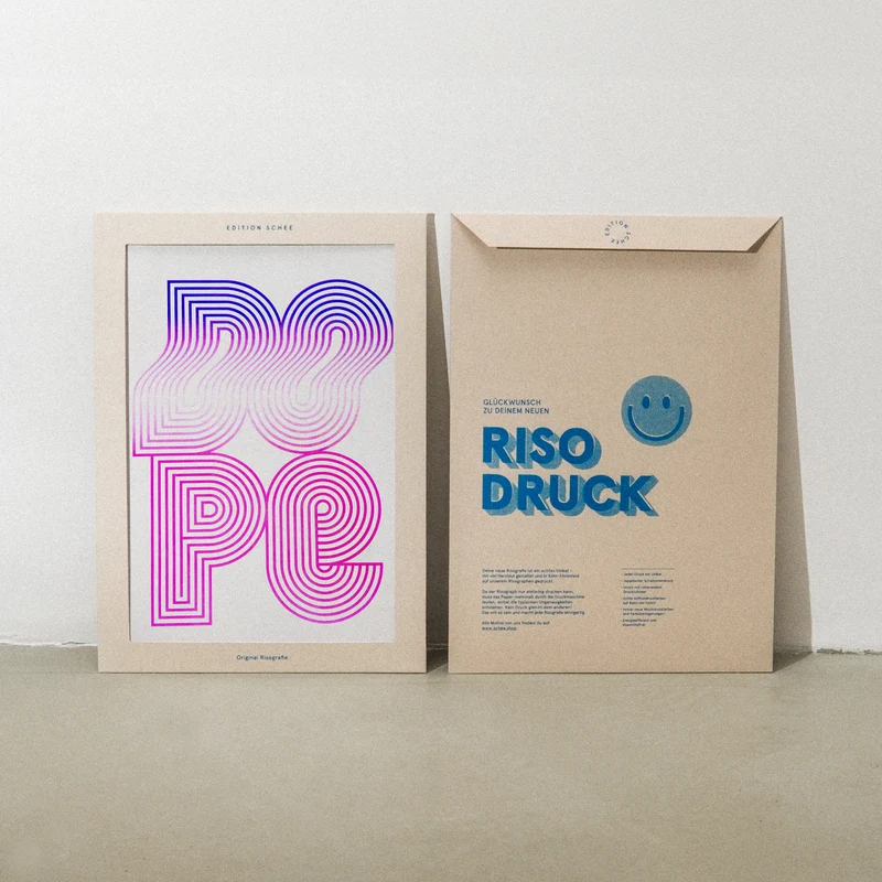 Dope (DIN A3) | Edition SCHEE | Risographie