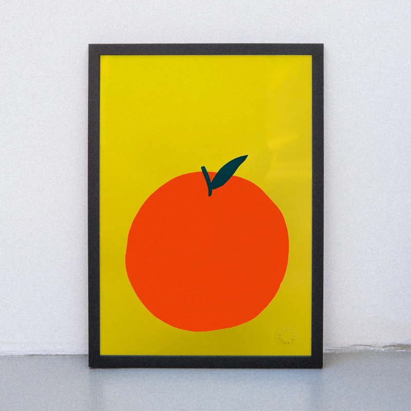 Mandarina (DIN A3) | Edition SCHEE | Siebdruck