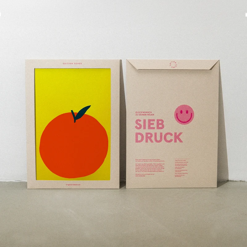 Mandarina (DIN A3) | Edition SCHEE | Siebdruck