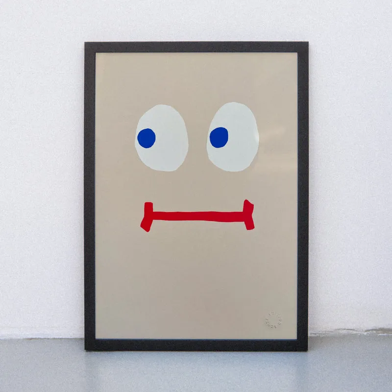 Face (DIN A3) | Edition SCHEE | Siebdruck